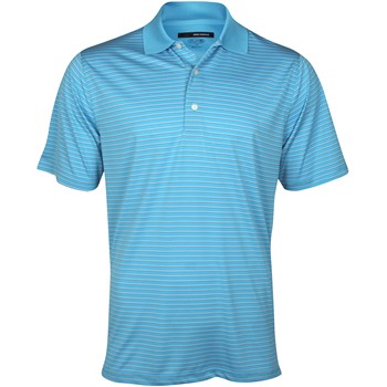Greg Norman Performance Mini Stripe Shirt Polo Short Sleeve Apparel