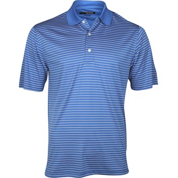 Greg Norman Performance Mini Stripe Shirt Polo Short Sleeve Apparel
