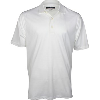 Greg Norman Performance Textured Solid Shirt Polo Short Sleeve Apparel