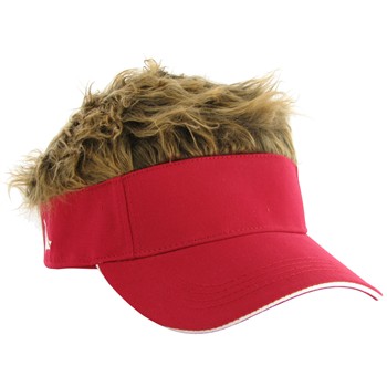 FlairHair Brown Hair Headwear Visor Apparel