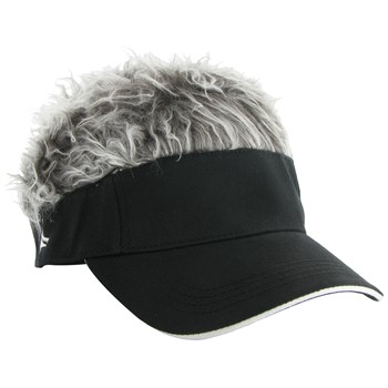 FlairHair Grey Hair Headwear Visor Apparel