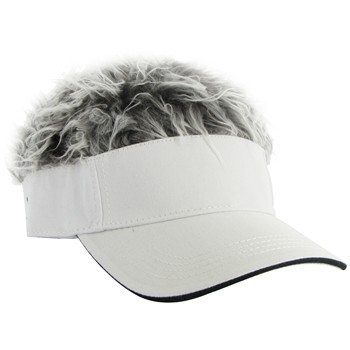FlairHair Grey Hair Headwear Visor Apparel