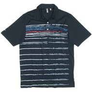 Ashworth EZ-Tech Engineered Printed Stripe Polo