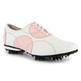 FootJoy LoPro Collection Pink Patent/White Soft Milled