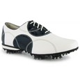 FootJoy LoPro Collection Navy Patent/White Soft Milled