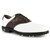 Dark Brown Croc/White Tumbled