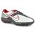 White/Metallic Silver/Challenge Red