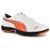 White/Vibrant Orange