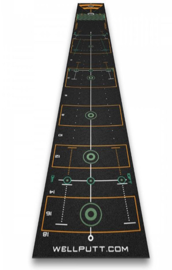 WellPutt 13ft Black Front Side