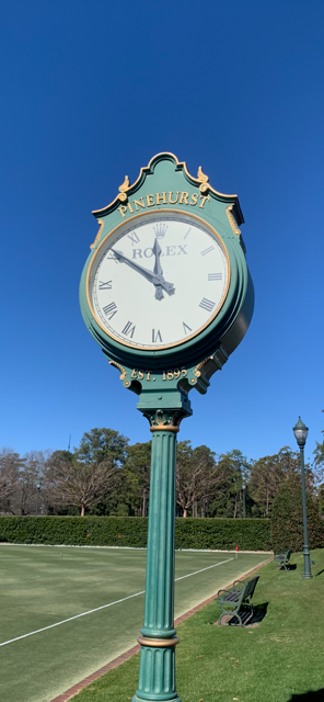 The Clock at Pinehurst