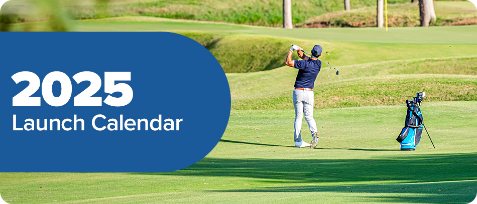 GlobalGolf 2025 Launch Calendar