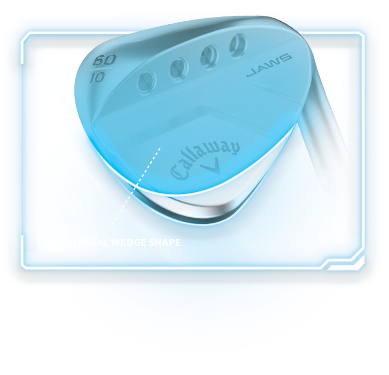 Callaway JAWS Full Toe Wedge confidence