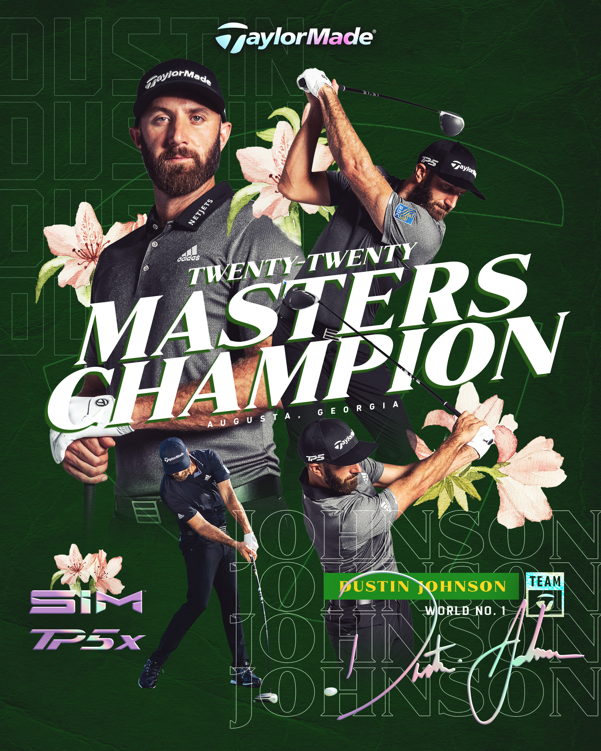 Masters Winner Dustin Johnson