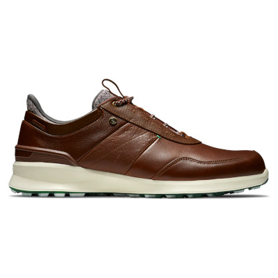 FootJoy Stratos Golf Shoes cognac side
