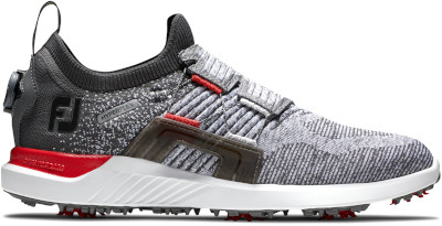 FootJoy HyperFlex Boa Golf Shoes Grey/white/blue shoe