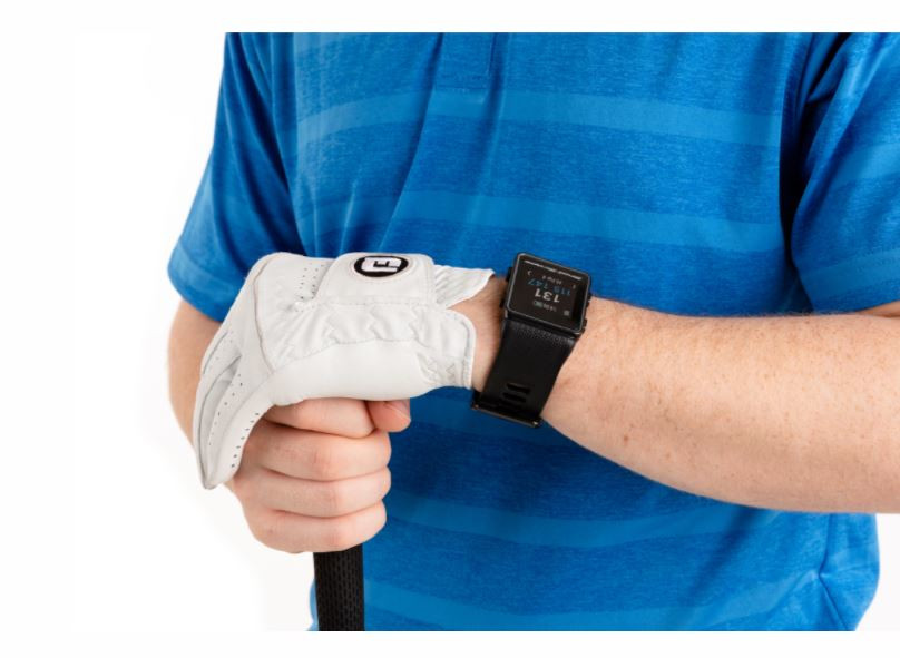 g3 gps watch on arm view