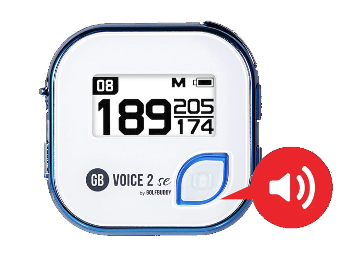 Golf Buddy Voice 2 SE GPS voice audio