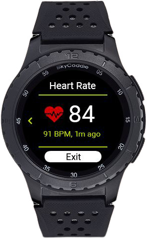 lx5 heart rate feature