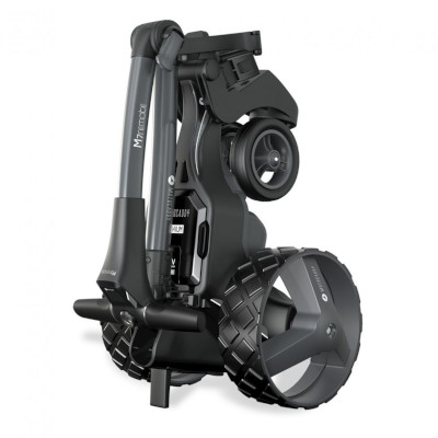 MotoCaddy M7 Remote Electric Push Cart vertical folded