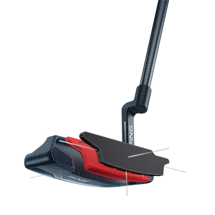 Ping 2021 Anser 2  Putter cross section