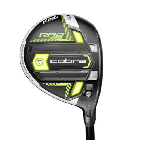 Used Cobra RADSpeed Black/Turbo Yellow Fairway Wood 3 14.5