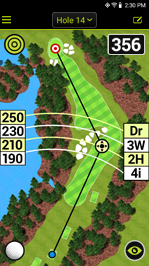 SkyGolf SkyCaddie SX550 GPS/Range Finder rangevue 