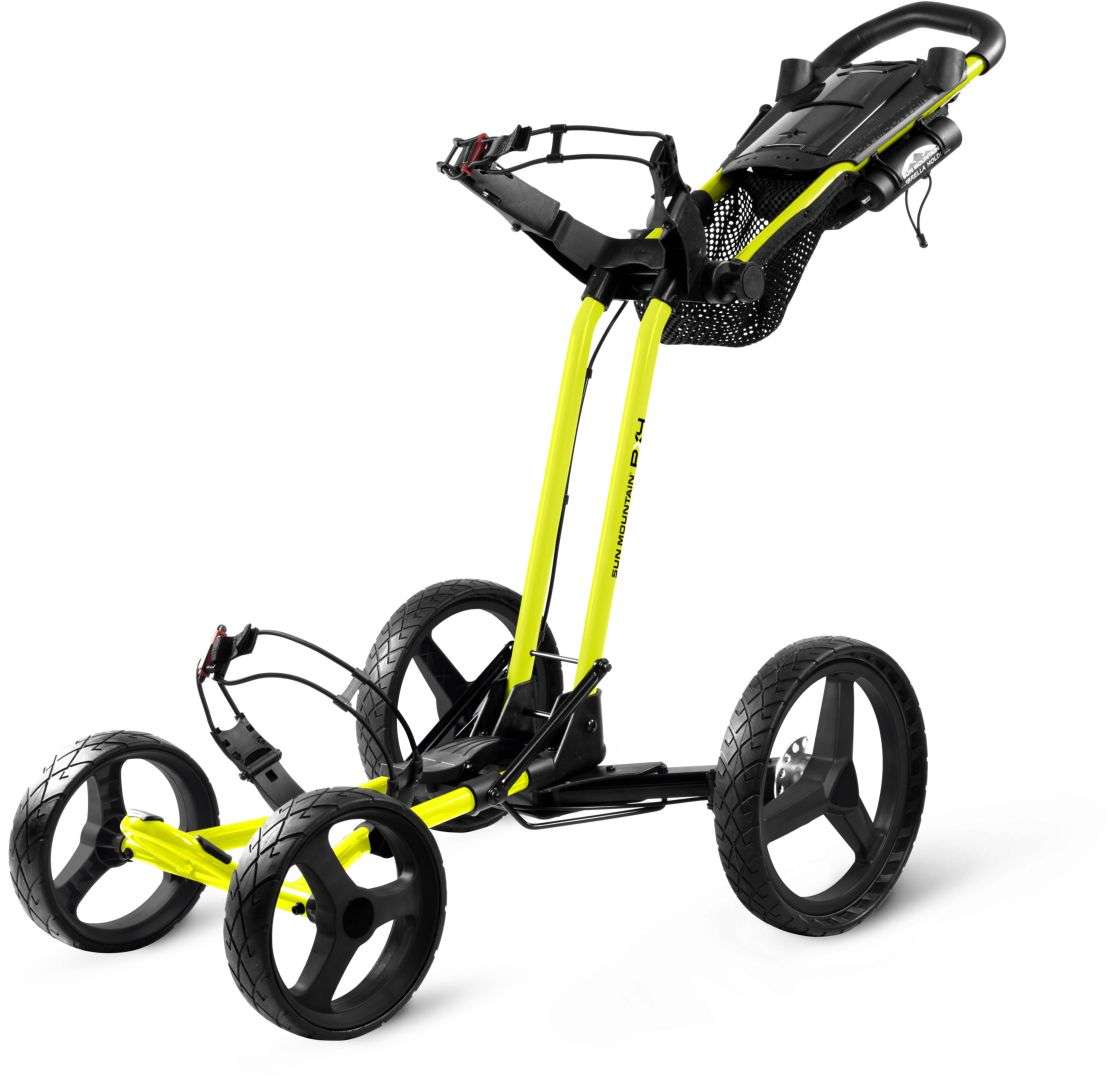 Sun Mountain PX4 Push Cart atomic yellow