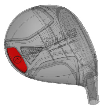tour edge exotics c721 Fairway Wood back weight