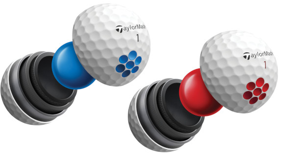 taylormade tp5/x golf ball layers