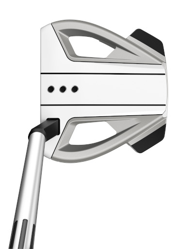 taylormade spider ex putter platinum white address