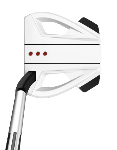 taylormade spider ex putter ghost white address