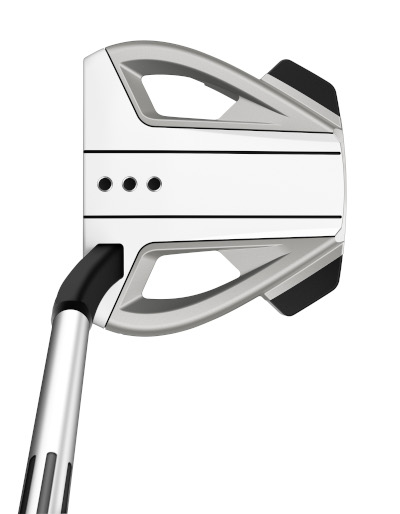 taylormade spider ex putter platinum white address