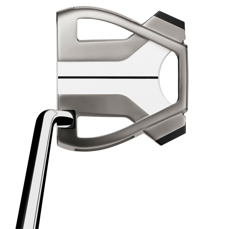 taylormade spider x single bend putter address