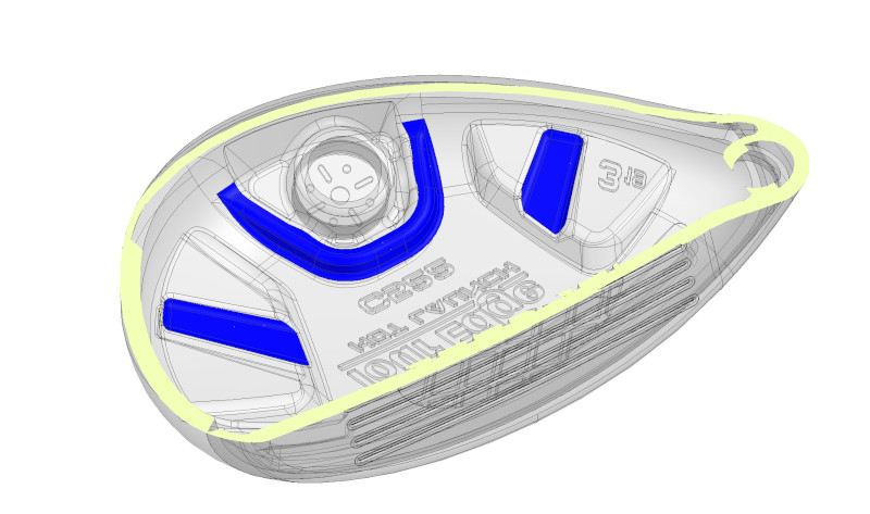 Tour Edge Hot Launch C522 Hybrid acoustics