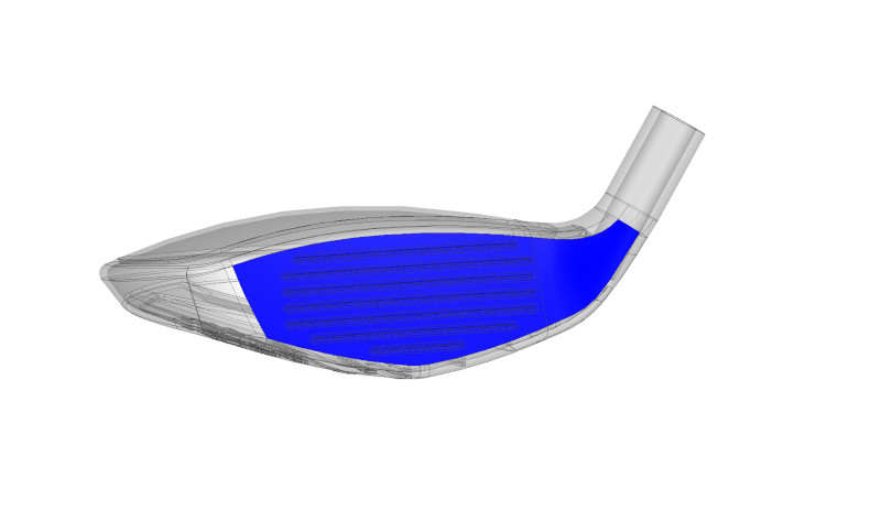 Tour Edge Hot Launch E522 Fairway Wood shallow face