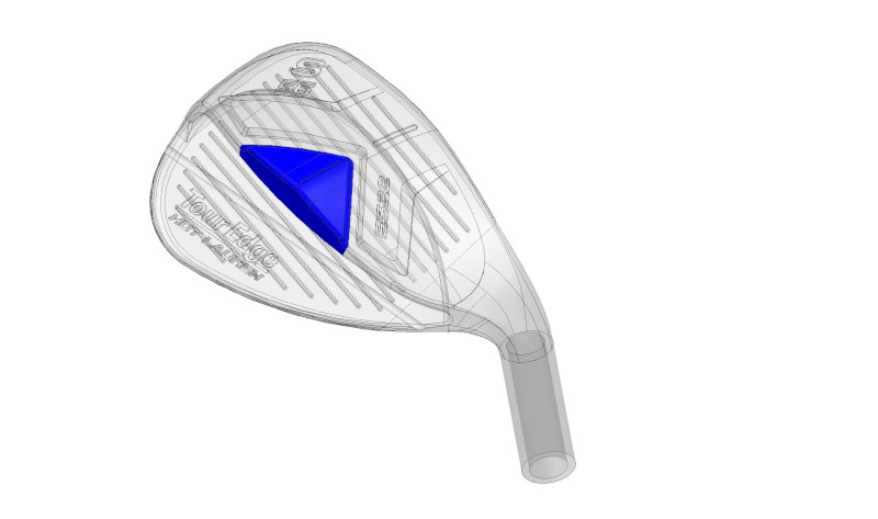 Tour Edge Hot Launch E522 Fairway Wood houdini sole