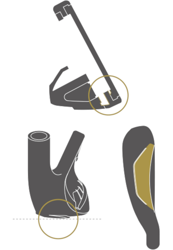 xxio Prime 11 iron sole tech