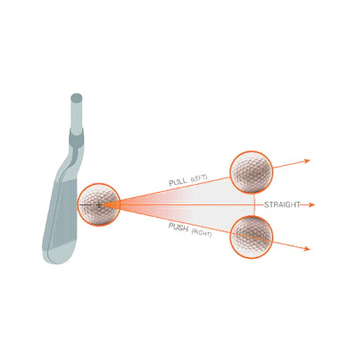 Bushnell Launch Pro Swing Trainer  horizontal launch