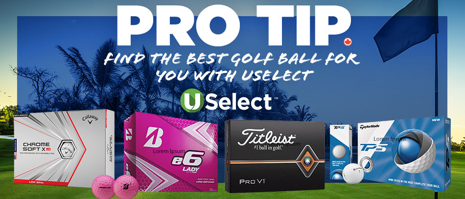 Pro Tip: Find the Best Golf Ball With USelect™