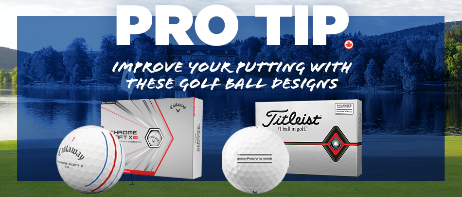 Pro Tip Improve Your putting with these golf ball designs