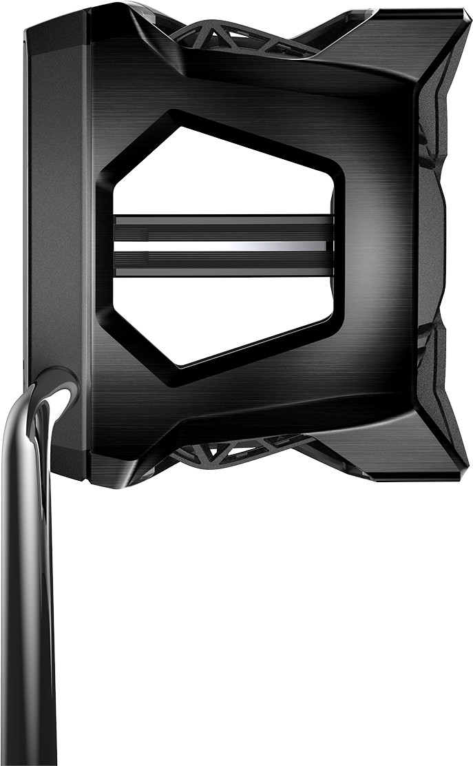 Cobra KING 2022 3D Printed Agera Armlock Black Putter address