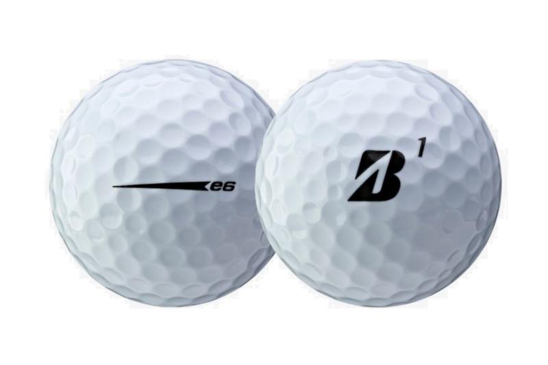 New Bridgestone e6 2020 White Single item Closeout Golf Balls at