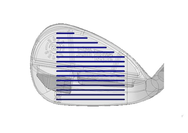 Tour Edge Hot Launch Super Spin Vibrcor Wedge cnc milled grooves