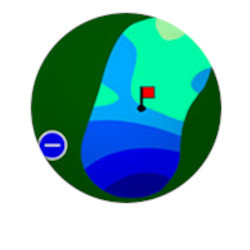 Voice Caddie SL2 Hybrid GPS/Laser Rangefinder green tech zoom