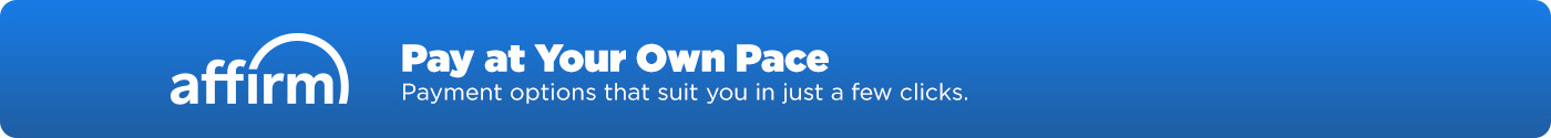 Golf Now, Pay Later with Affirm. We’ve partnered with Affirm to make it easier than ever to shop. Easy payment plans include 0% APR financing and no money down.