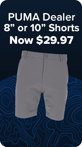Puma Dealer 8" or 10" Shorts - Now $29.97