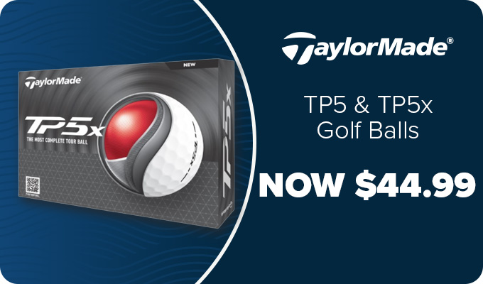 TaylorMade TP5/TP5x Golf Balls - Now $44.99 per Dozen