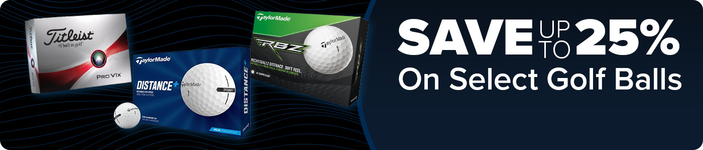Save up to 25% on Golf Balls