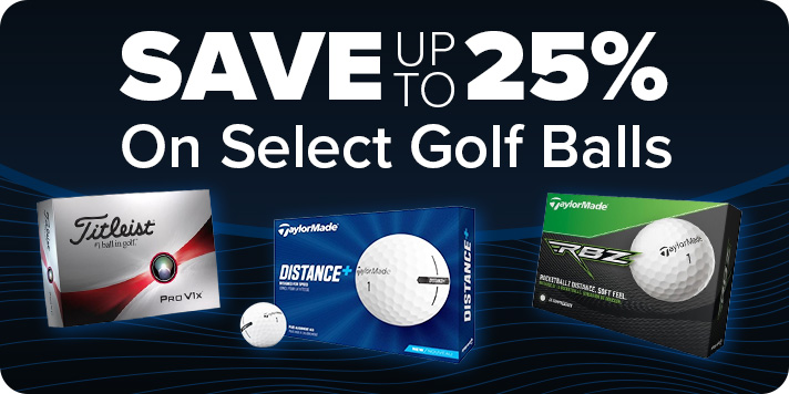 Save up to 25% on Golf Balls