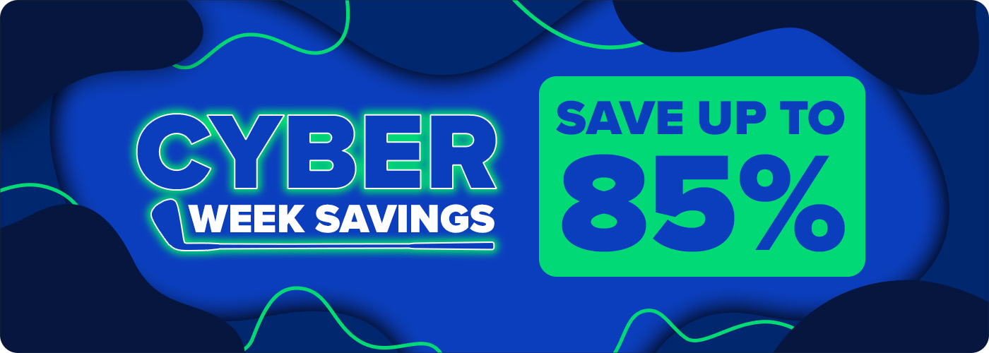 Cyber Week Save up to 85%